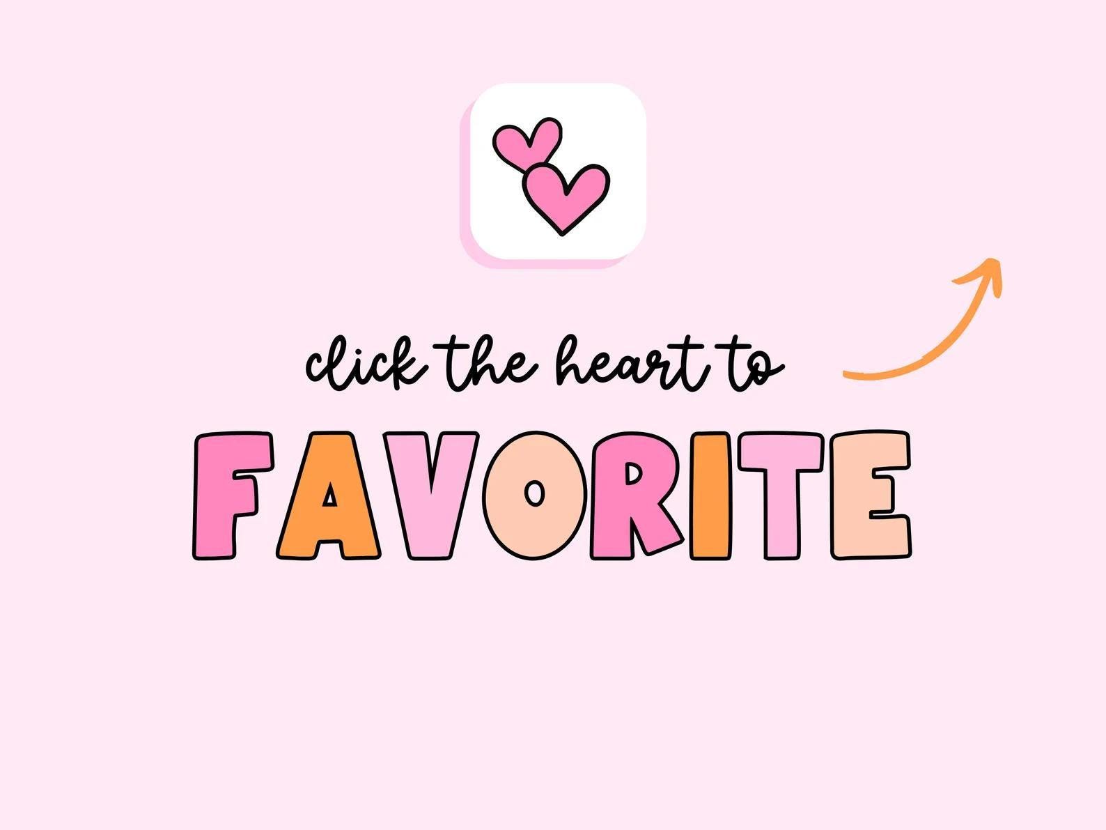 a pink background with the words, like the heart to favorite