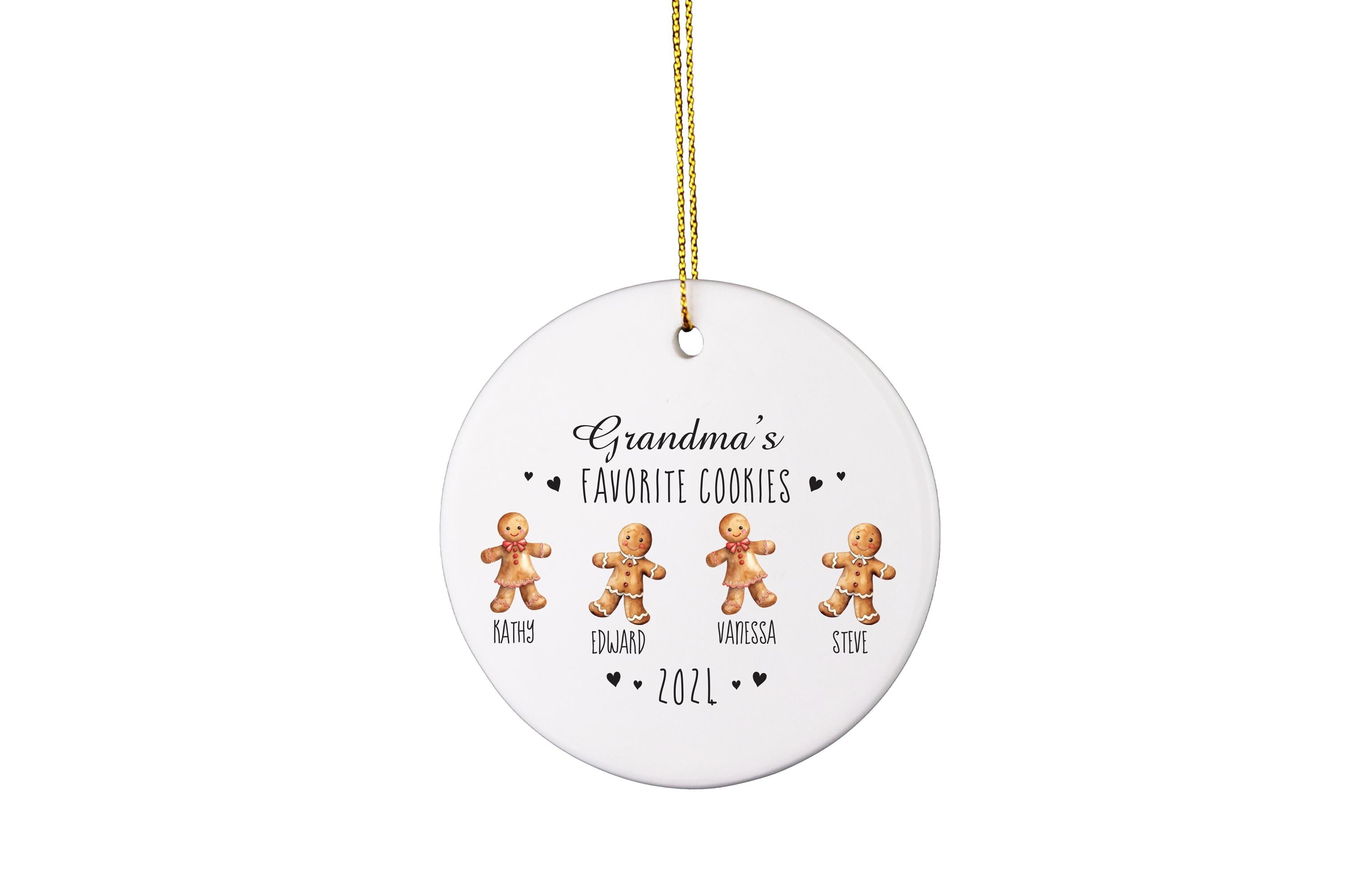 a ceramic ornament with a picture of a teddy bear