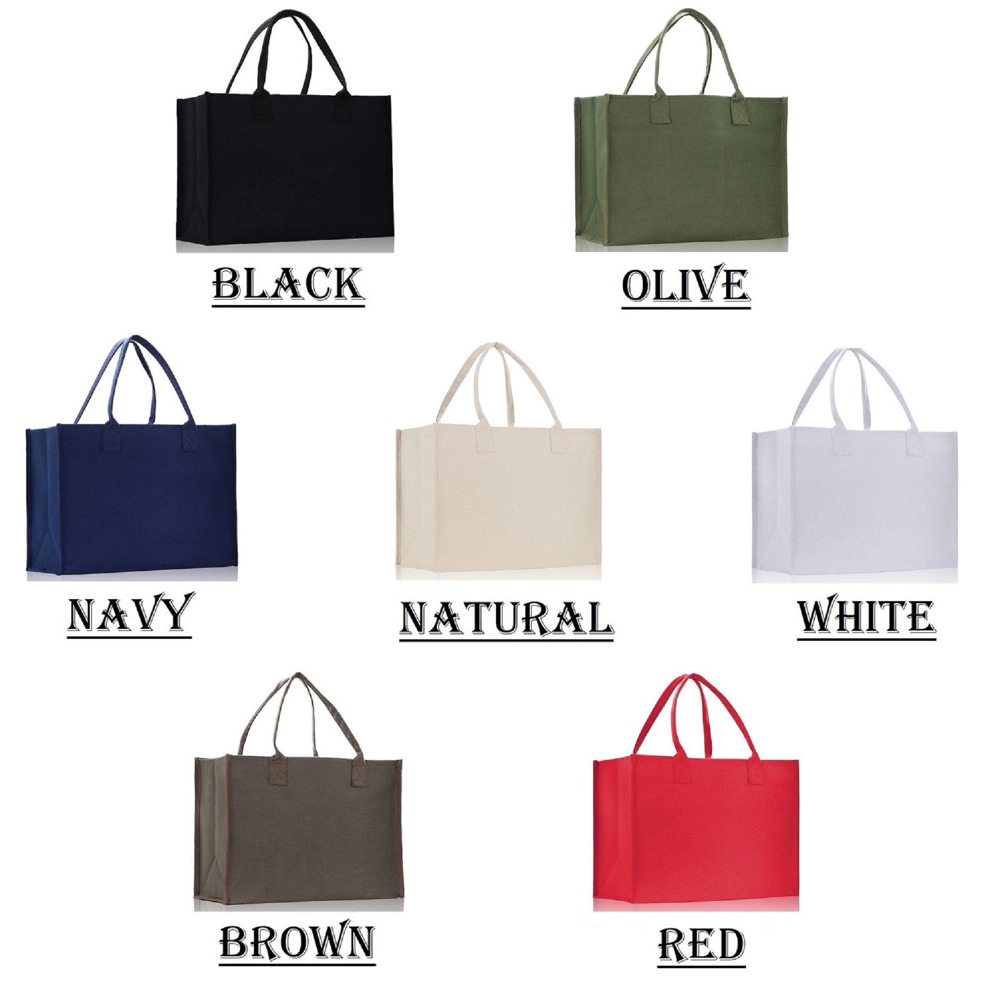Custom Canvas Tote Bag, Promotional Tote Bag, Print Your Logo, Persona –  Vanessa Rosella