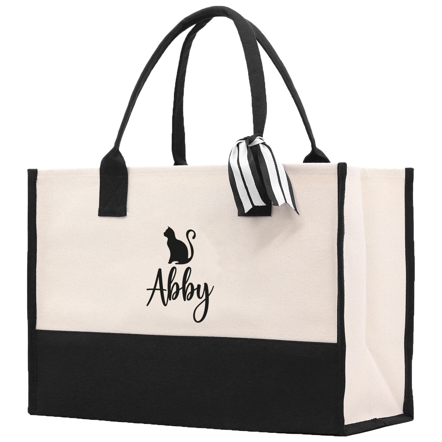 Personalized Kids Name Tote Bag Dinosaur Tote Kindergarten Tote Beach Bag for Boys Custom Kids Summer Bag Kids School Bag Rabbit Unicorn Cat