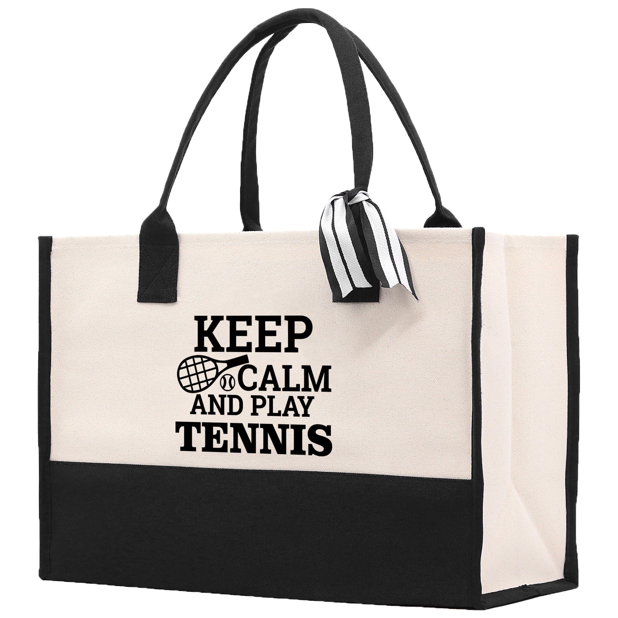 Tennis Tote Bag Custom Tennis Tote Bag Tennis Sport Gift for Her Personalized Tennis Bag Tennis Love Bag Tennis Coach Gift Canvas Tote Bag