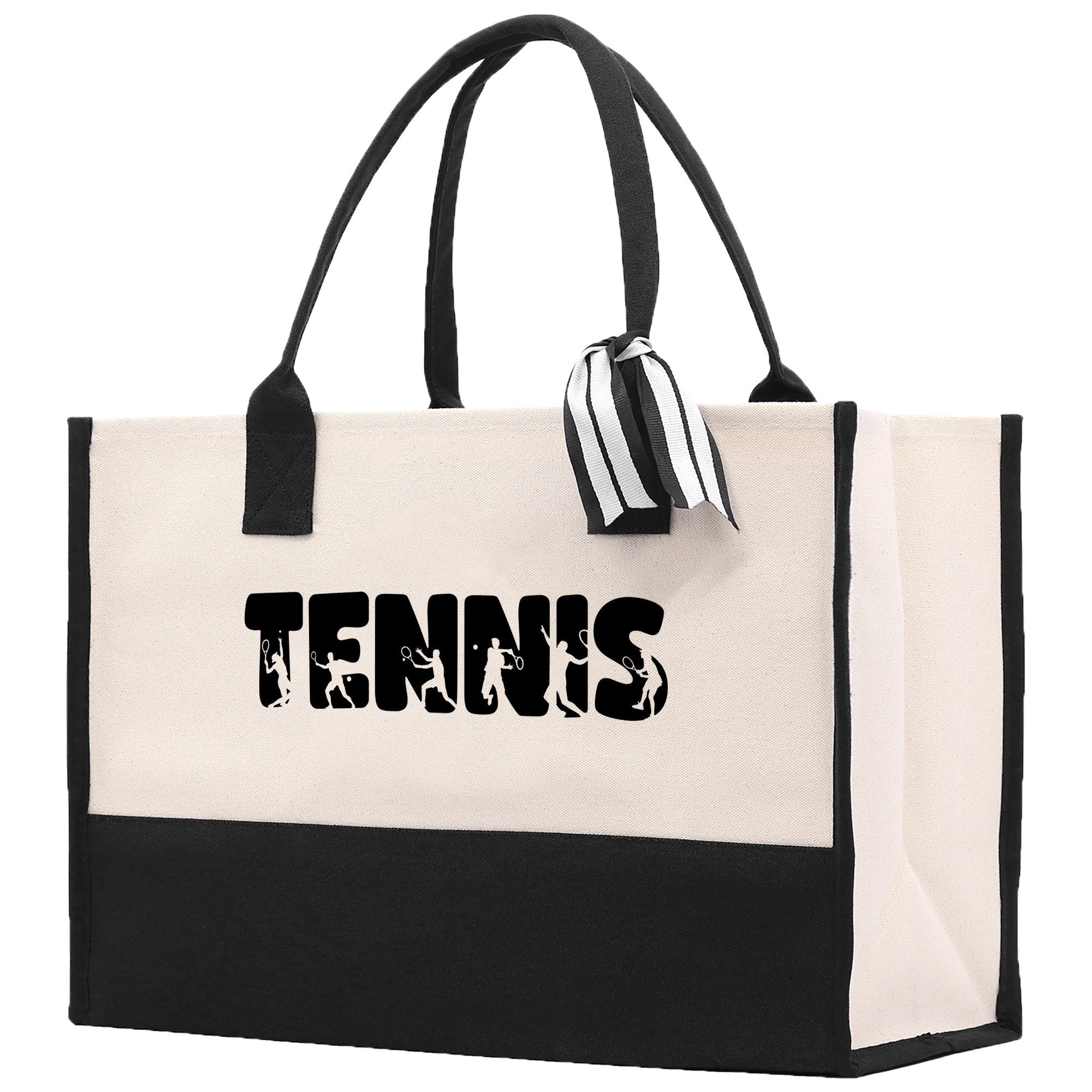 Tennis Tote Bag Custom Tennis Tote Bag Tennis Sport Gift for Her Personalized Tennis Bag Tennis Love Bag Tennis Coach Gift Canvas Tote Bag