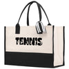 Tennis Tote Bag Custom Tennis Tote Bag Tennis Sport Gift for Her Personalized Tennis Bag Tennis Love Bag Tennis Coach Gift Canvas Tote Bag