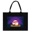 Halloween Trick or Treat Tote Bag Halloween Tote Bag for Kids Halloween Gift Halloween Candy Bag Halloween Doodles Cute Canvas Tote Bag