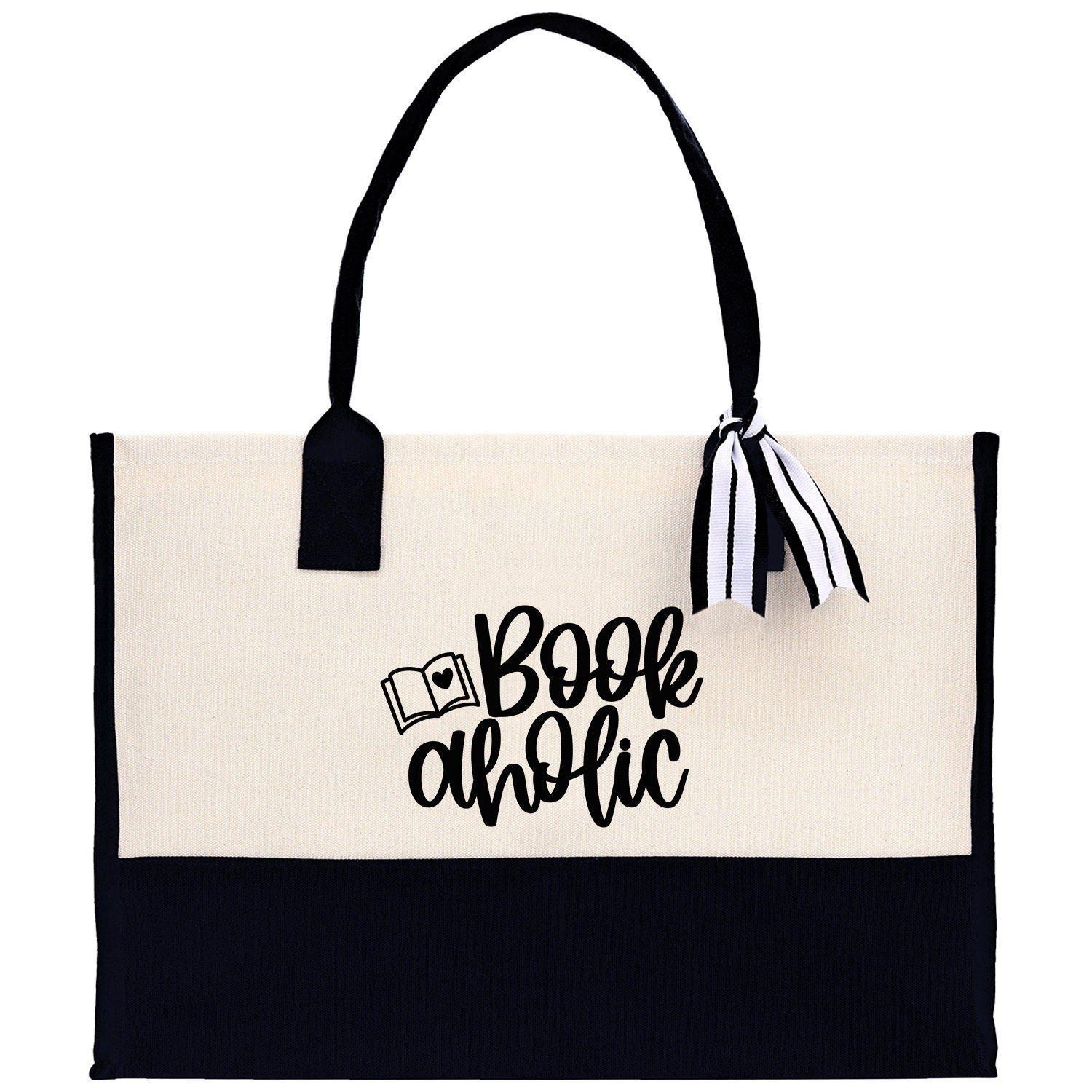 Book aholic Tote Bag Bookworm Gift Book Quotes Party Gift Book Lover Tote Book Canvas Tote Bag Birthday Gift Library Bag Grocery Bag