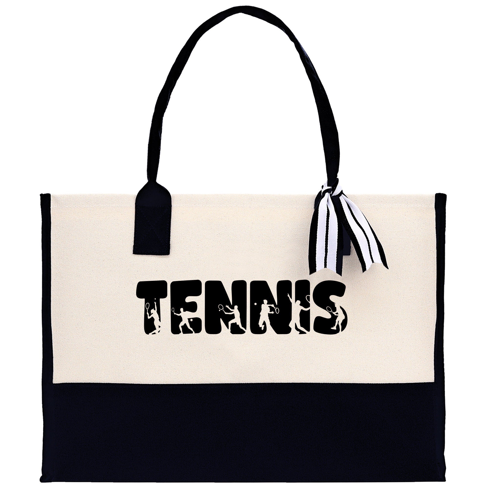 Tennis Tote Bag Custom Tennis Tote Bag Tennis Sport Gift for Her Personalized Tennis Bag Tennis Love Bag Tennis Coach Gift Canvas Tote Bag