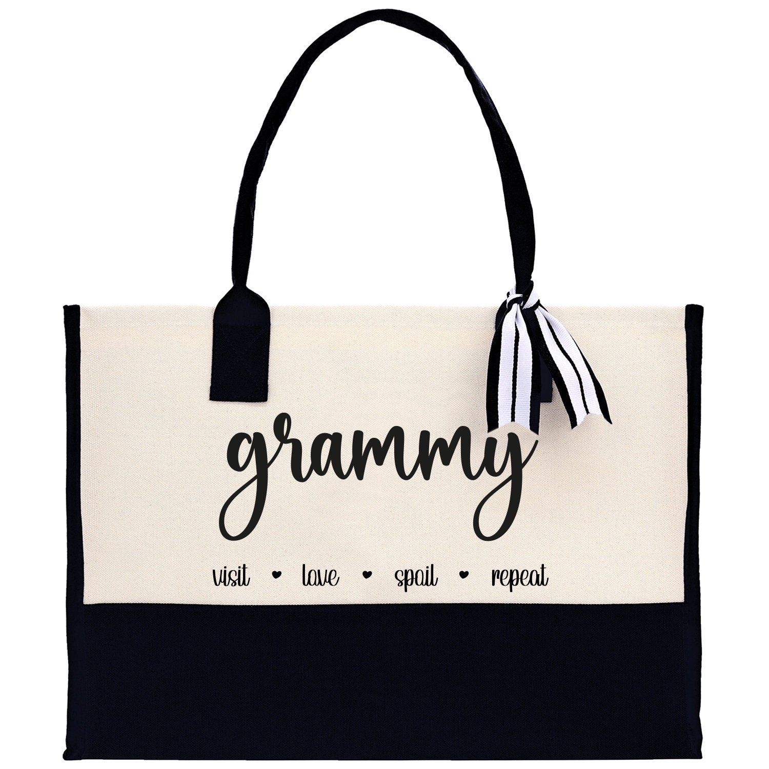 Grandma Tote Bag Grandma's Getaway Bag Grandma Nana Bag Grandma Gift Bag Shopping Bag Mothers Day Gift Live Love Spoil Bag Grandma GM1007