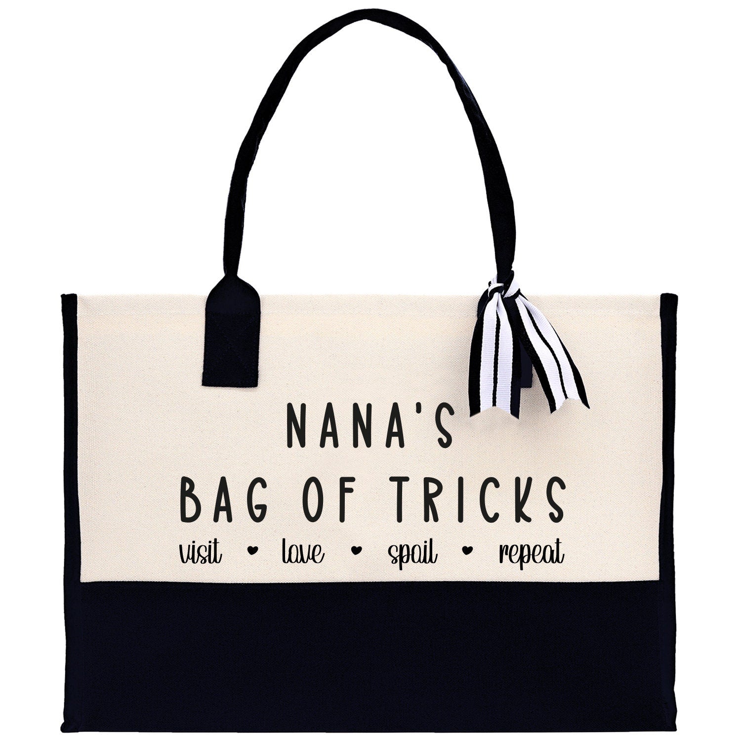 Grandma Tote Bag Grandma's Getaway Bag Grandma Nana Bag Grandma Gift Bag Shopping Bag Mothers Day Gift Live Love Spoil Bag Grandma GM1012