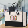 Nurse Personalized Tote Bag Nurse Gift Registered Nurse Tote RN Gift Future Nurse Gift Nursing Student Gift Nurse Graduation Gift RN1006