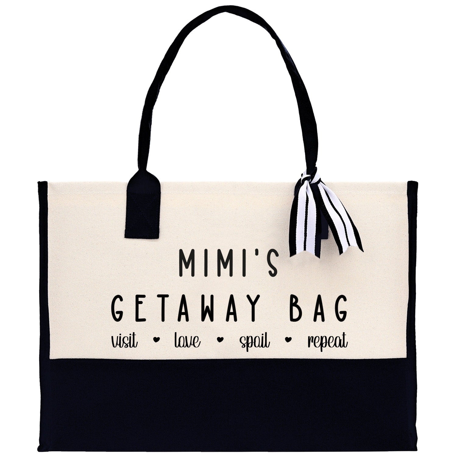 Grandma Tote Bag Grandma's Getaway Bag Grandma Mimi Bag Grandma Gift Bag Shopping Bag Mothers Day Gift Live Love Spoil Bag Grandma GM1011