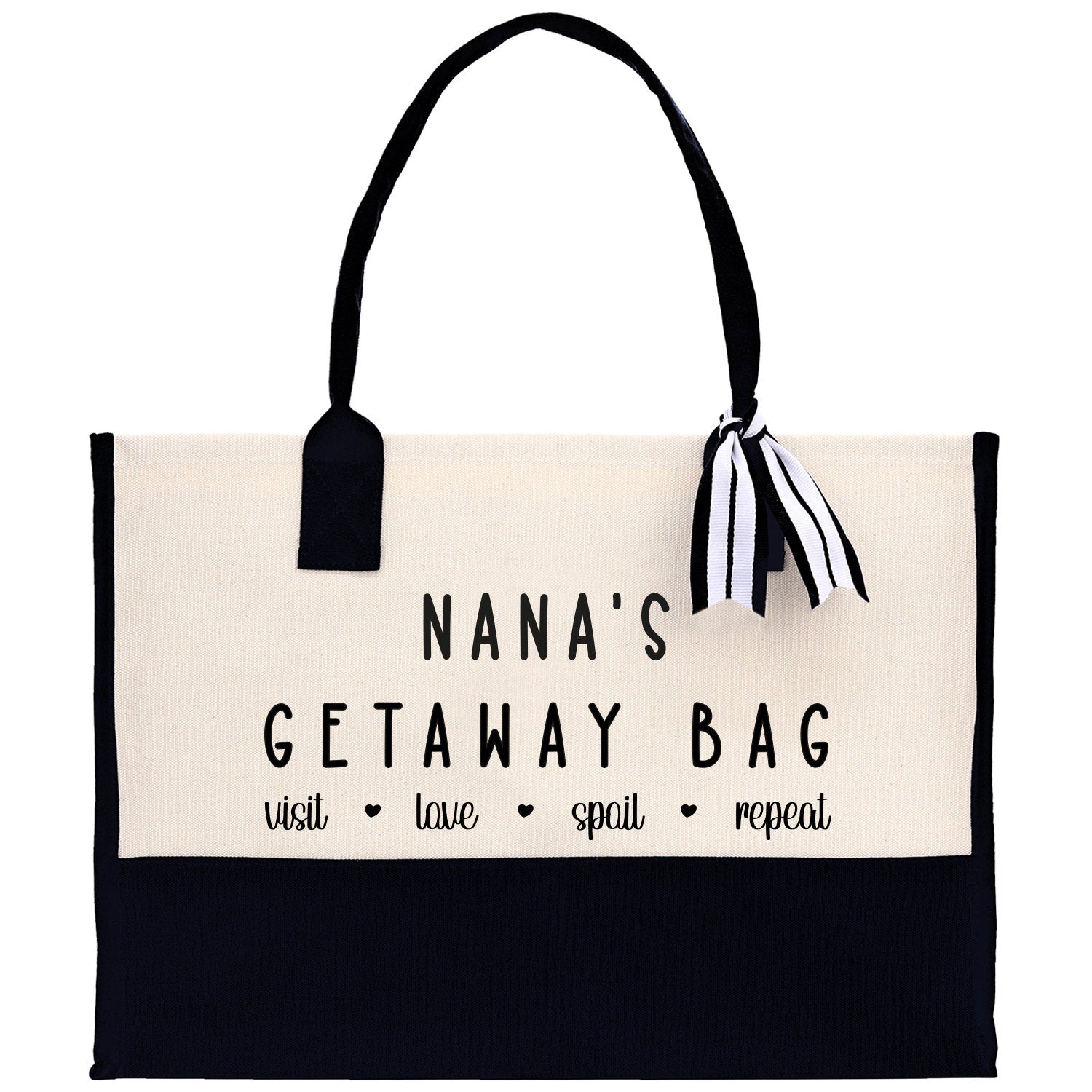 Grandma Tote Bag Grandma's Getaway Bag Grandma Nana Bag Grandma Gift Bag Shopping Bag Mothers Day Gift Live Love Spoil Bag Grandma GM1013