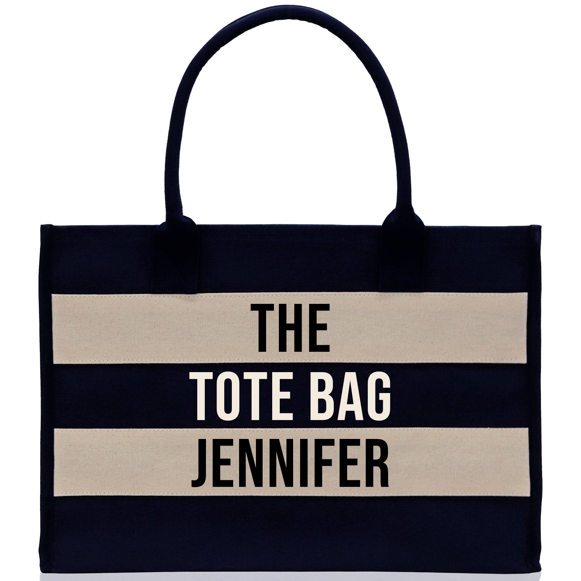 The Tote Bag Black Name Personalized Gift Tote Bag Ballet Teacher Bag Gymnastic Bag Dance Student Bag for Teacher Custom Gift Bag ST1001