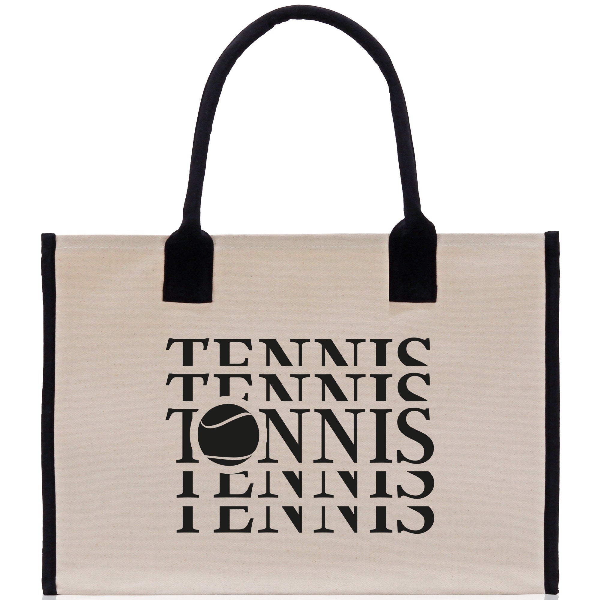 Tennis Tote Bag Custom Tennis Tote Bag Tennis Sport Gift for Her Personalized Tennis Bag Tennis Love Bag Tennis Coach Gift Canvas Tote Bag