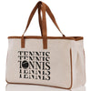 Tennis Tote Bag Custom Tennis Tote Bag Tennis Sport Gift for Her Personalized Tennis Bag Tennis Love Bag Tennis Coach Gift Canvas Tote Bag