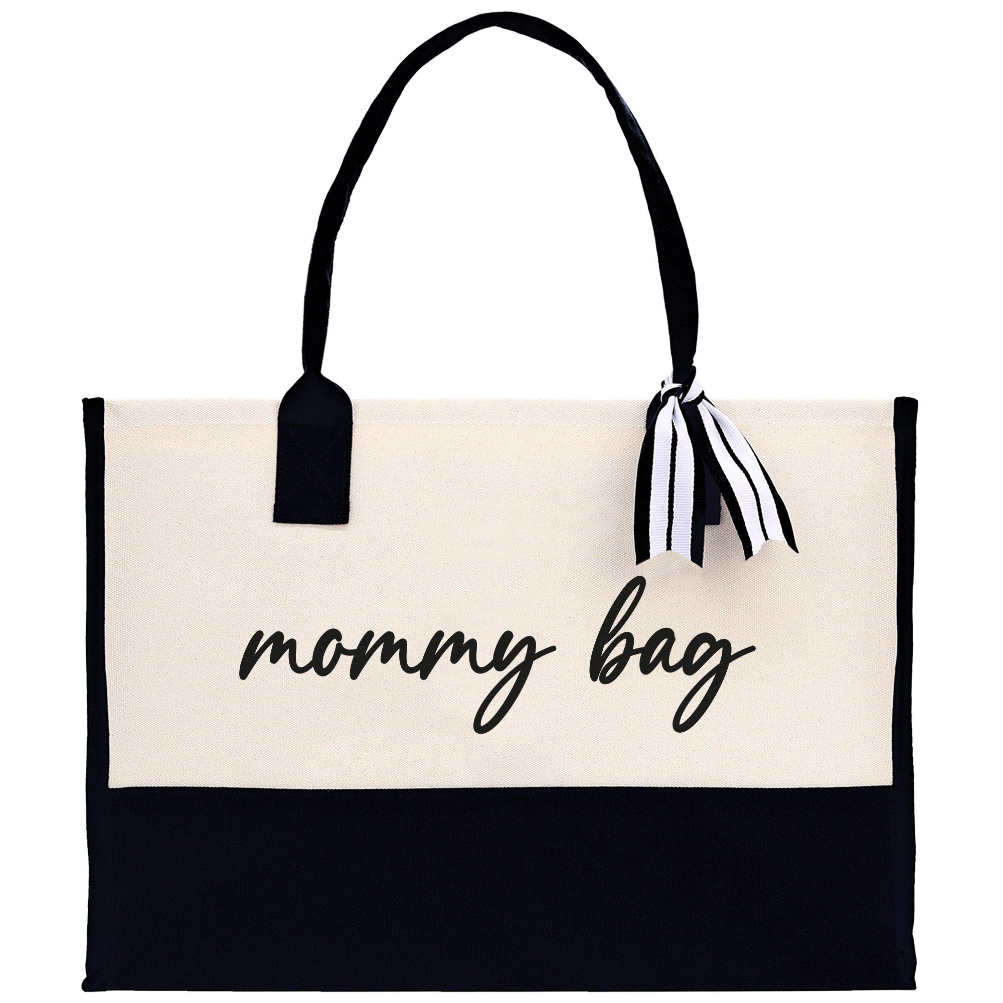 Mommy Bag Canvas Tote Bag Mama Tote Mom Stuff Bag Mommy Bag Dog Mom Gift Dog Mom Bag Mom Shopping Bag Mom Gift Best Mom Ever Bag