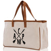 Camp Cotton Canvas Chic Tote Bag Camping Tote Camping Lover Gift Tote Bag Outdoor Tote Weekender Tote Camper Tote Multipurpose Tote