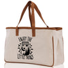 Enjoy the Little Things Cotton Canvas Chic Tote Bag Camping Tote Camping Lover Gift Tote Bag Outdoor Tote Multipurpose Weekender Tote