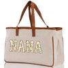 Gaga Gram Mimi Nana Grandma Canvas Tote Bag Grandma's Getaway Bag Grandma Gift Bag Mothers Day Gift Bag Grandma Beach Bag Gift for Grandma