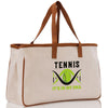 Tennis It's In My DNA Cotton Canvas Tote Bag Gift for Tennis Lover Bag Tennis Coach Gift Bag