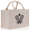 Tennis Personalization Cotton Canvas Tote Bag Gift for Tennis Lover Bag Tennis Coach Gift Bag