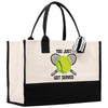 You Just Got Served Tennis Cotton Canvas Tote Bag Gift for Tennis Lover Bag Tennis Coach Gift Bag