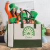 a st patrick's day shopping bag sitting on a table